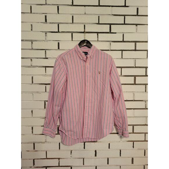 Mens Ralph Lauren Button Up Large - Picture 5 of 5